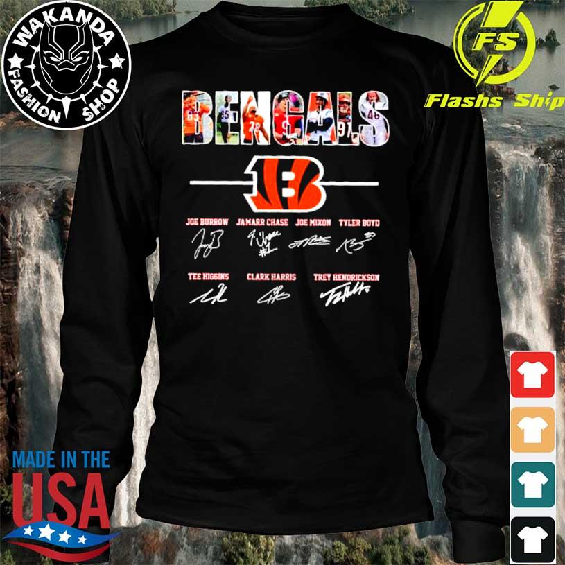 The Bengals Tyler Boyd Ja'marr Chase Joe Mixon Joe Burrow Shirt