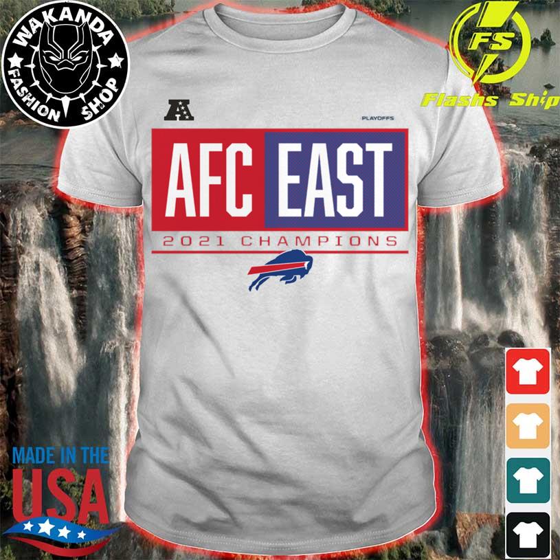 Buffalo Bills AFC East Division Champions 2021 Royal T-Shirt