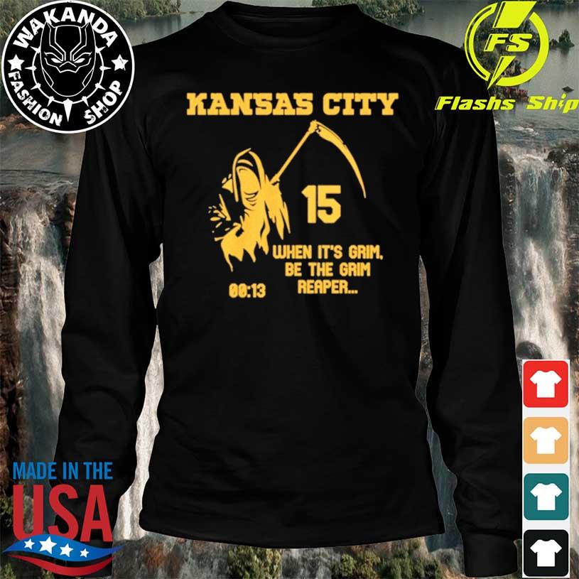 Official 13 Seconds Chiefs Mahomes Grim Reaper Shirt, hoodie, sweater, long  sleeve and tank top