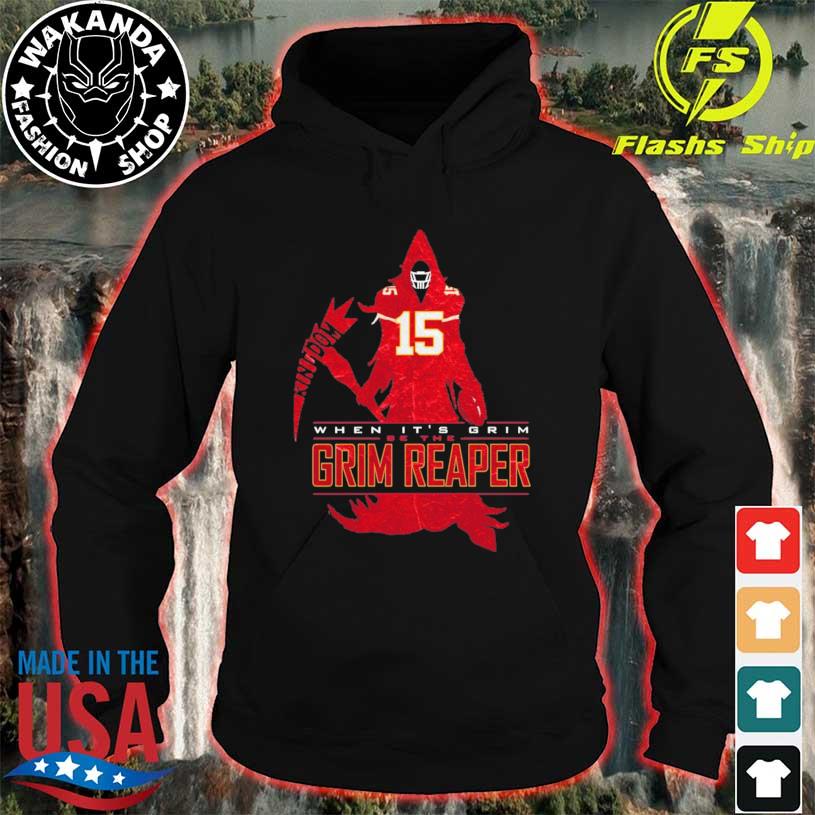 The grim reaper 15 Kansas City Chiefs shirt, hoodie, sweater