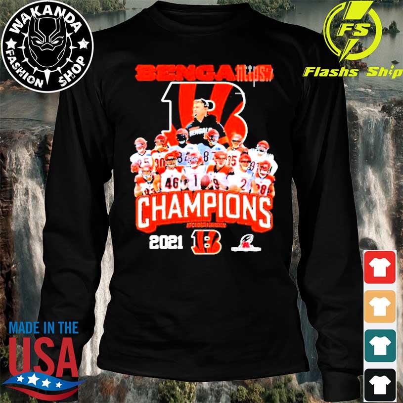 Cincinnati Bengals 2021 2022 AFC North Champions Shirt, hoodie