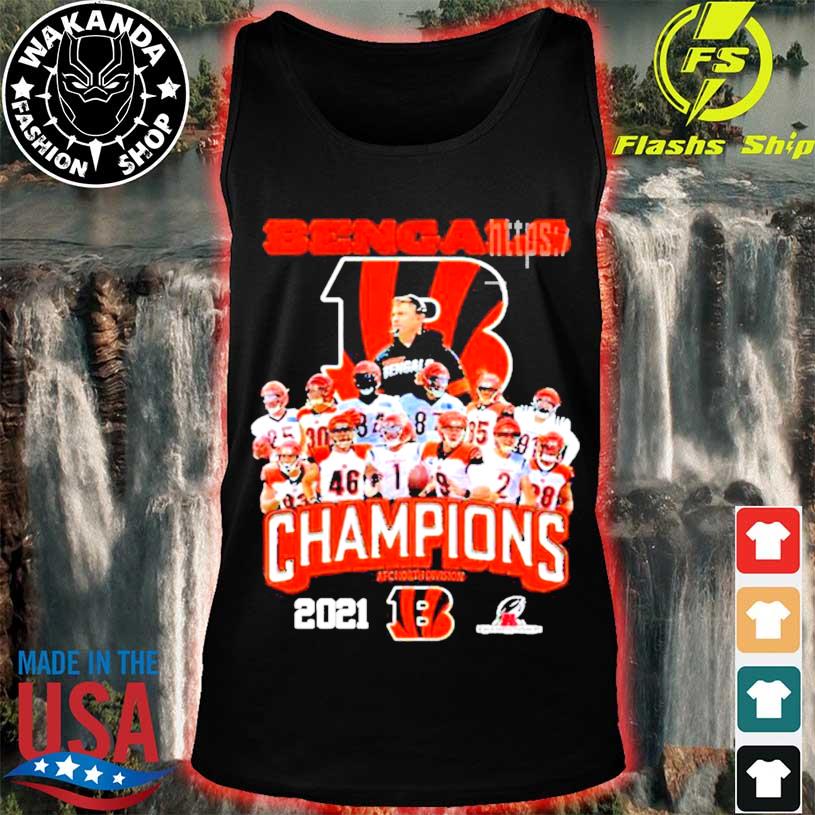 Cincinnati Bengals 2021 2022 AFC North Champions Shirt