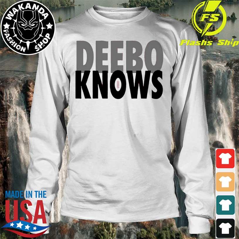 Wide back deebo samuel is back shirt, hoodie, sweater, long sleeve and tank  top