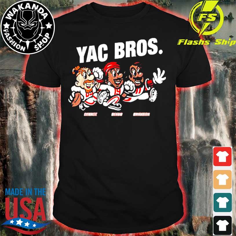 George Kittle 49ers Yac Bros Shirt, hoodie, sweater, long sleeve and tank  top