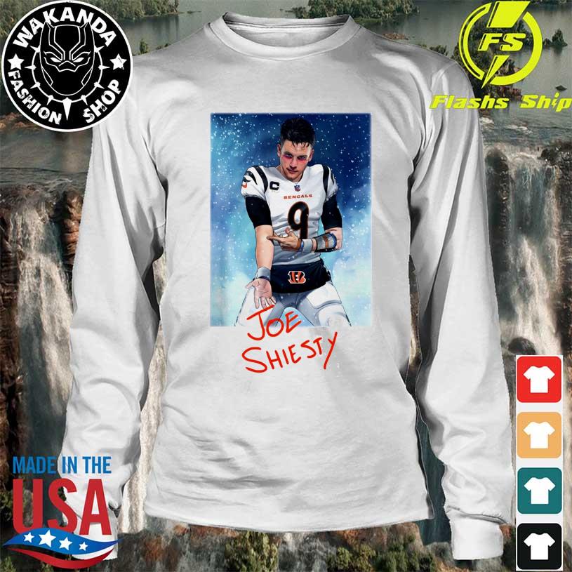 Top Joe shiesty gift for real fans burrow bengals shirt, hoodie