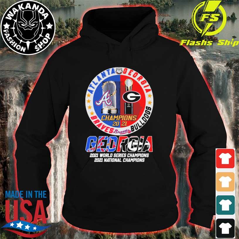 Official georgia Bulldogs And Atlanta Braves Shirt, hoodie, sweater, long  sleeve and tank top