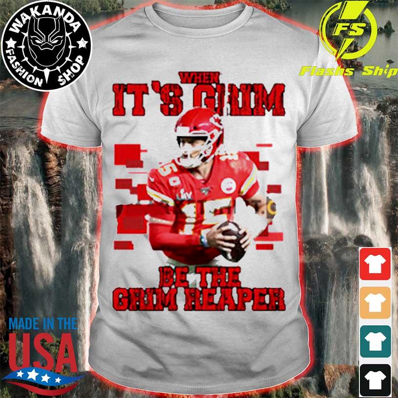 Patrick Mahomes Grim Reaper Kansas City Chiefs T-shirt, hoodie, sweater,  long sleeve and tank top