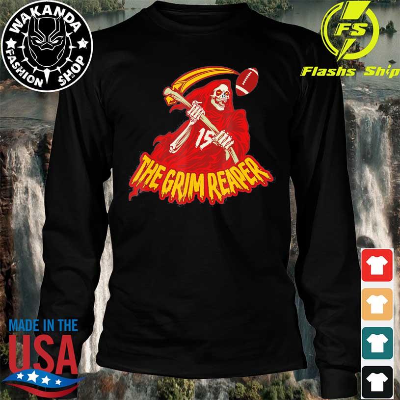 When Its Grim Be The Grim Reaper Kansas City Chiefs shirt, hoodie, sweater,  long sleeve and tank top