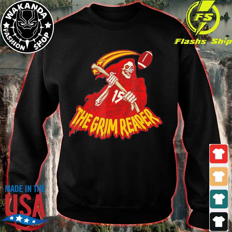 When its grim go be the grim reaper Kansas city Chiefs shirt