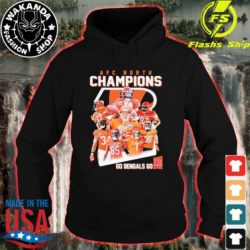 Cincinnati Bengals 2022 Champion AFC North Division shirt, hoodie