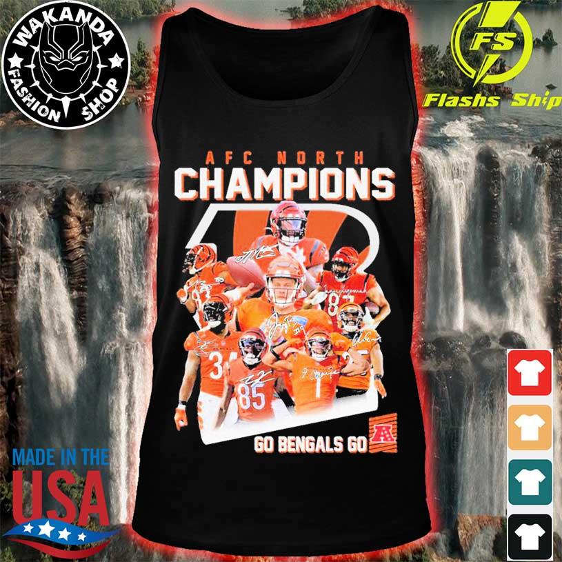 Cincinnati Bengals Team AFC North Division Champions Unisex T