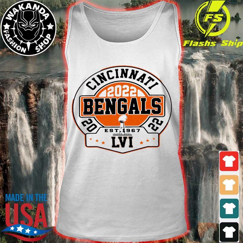 Super Bowl 2022 Cincinnati Bengals est 1967 T-shirt, hoodie, sweater, long  sleeve and tank top