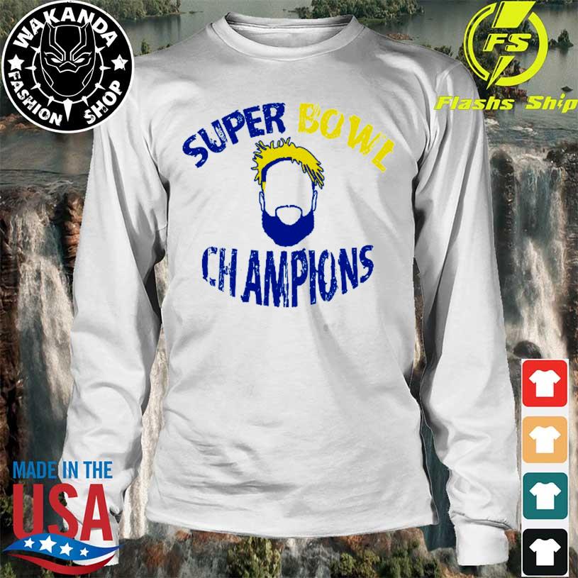 Odell Beckham Jr Los Angeles Rams Super Bowl Champion T-Shirt