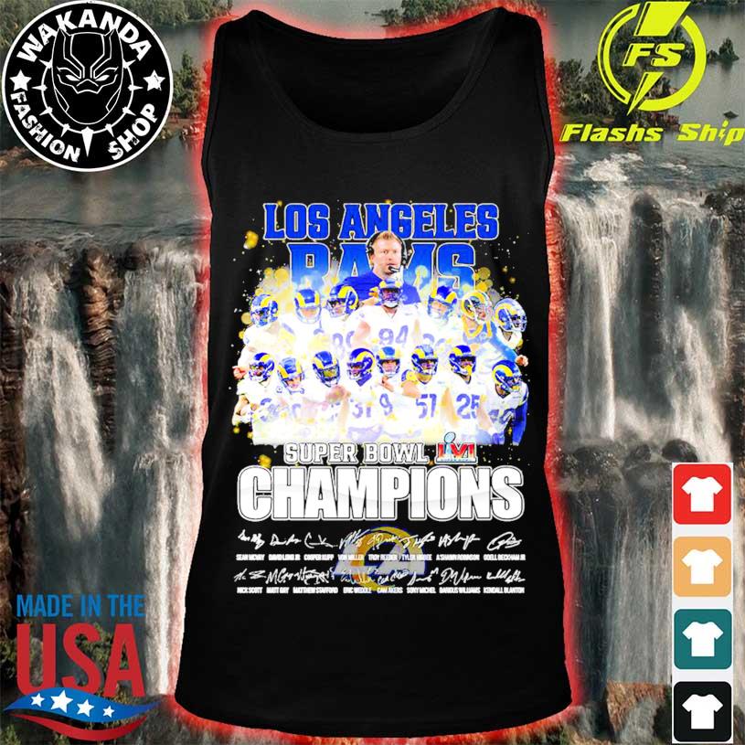 Los Angeles Rams Super Bowl Lvi Champions 2022 Signatures Shirt, hoodie,  sweater, long sleeve and tank top