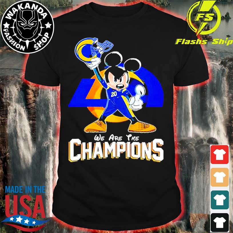 Mickey los angeles rams nfc champions 2021 2022 shirt, hoodie