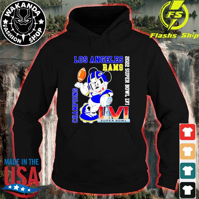 Mickey Mouse Los Angeles Rams 2022 Super Bowl LVI Champions Shirt, hoodie,  sweater, long sleeve and tank top