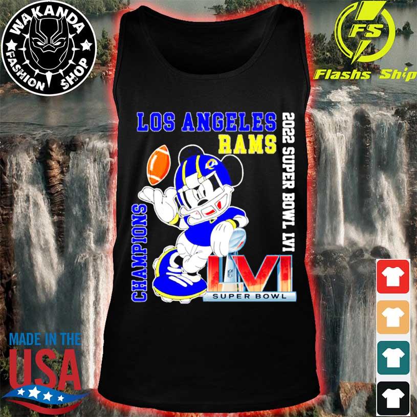 Mickey Mouse Los Angeles Rams Super Bowl 2022 Champions Shirt, hoodie,  sweater, long sleeve and tank top