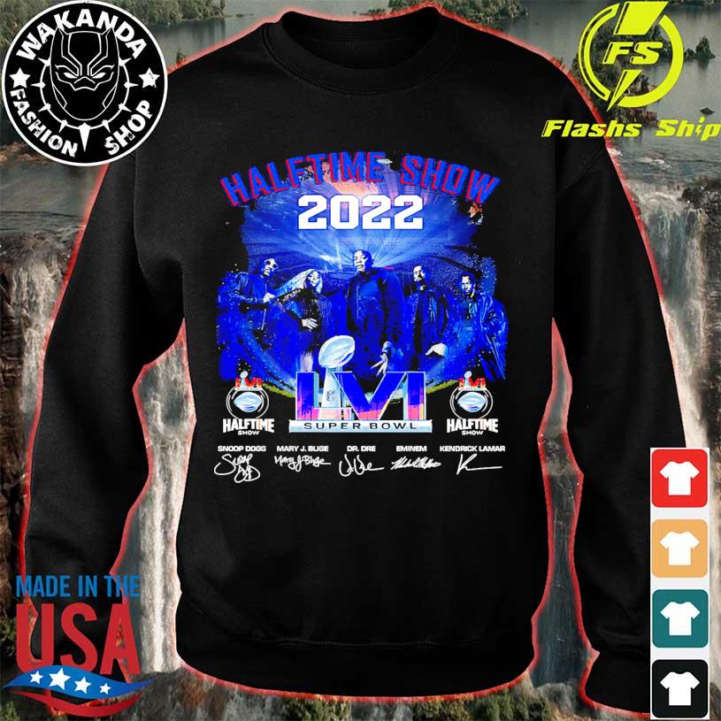 Super Bowl 2022 Halftime Show signatures shirt, hoodie, sweater, long  sleeve and tank top