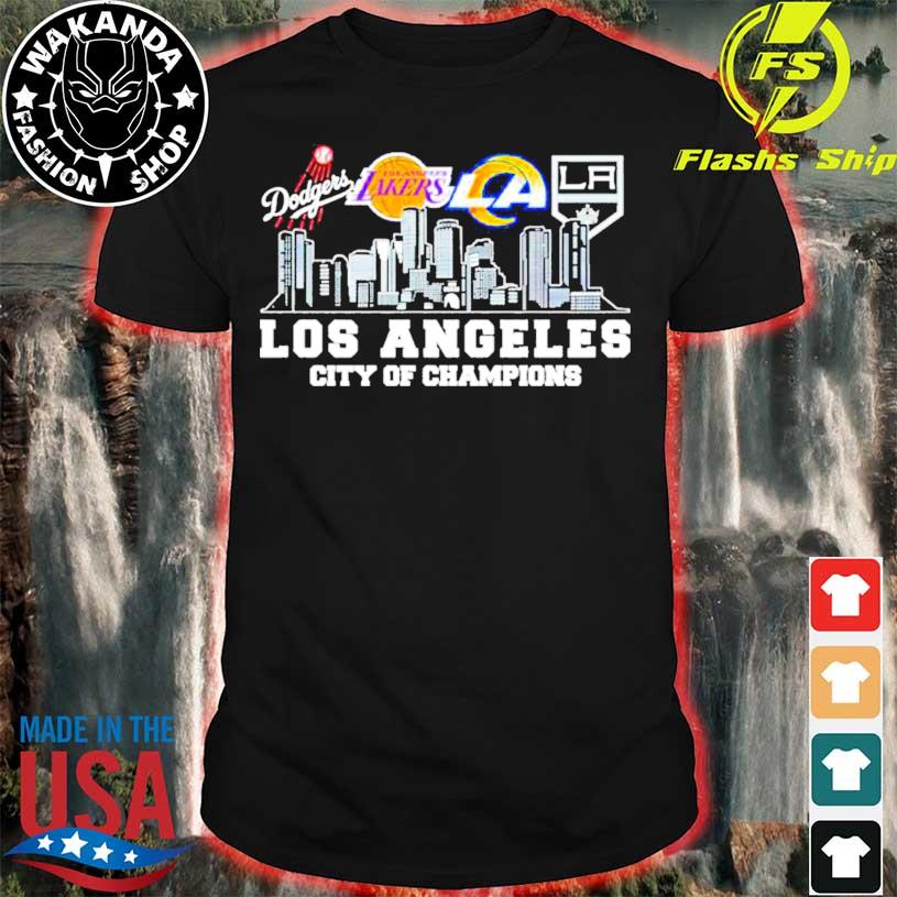 dodgers and lakers championship shirt