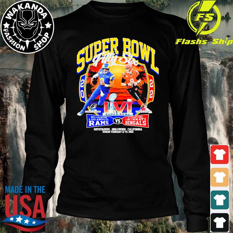 Bengals vs rams super bowl 2022 shirt, hoodie, sweater, long sleeve and  tank top