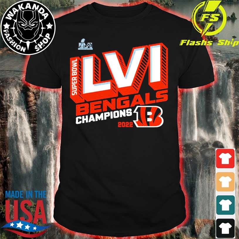 Official 2021 - 2022 Cincinnati Bengals Champions Super Bowl Lvi T-Shirt,  hoodie, sweater, long sleeve and tank top