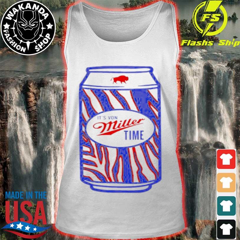 Tie-Dye Von Miller Buffalo Bills Mafia It's Miller Time T-Shirt