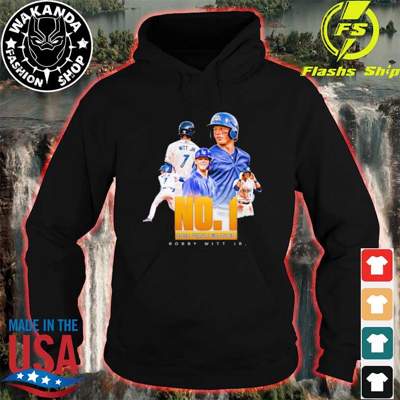 No 1 overall prospect bobby witt jr Kansas city royals shirt, hoodie,  sweater and long sleeve