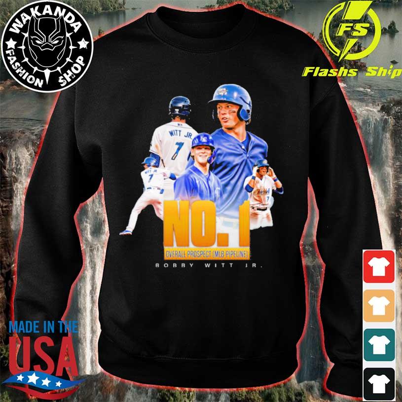 NO 1 Overall Prospect Bobby Witt JR Kansas City Royals shirt, hoodie,  sweater, long sleeve and tank top