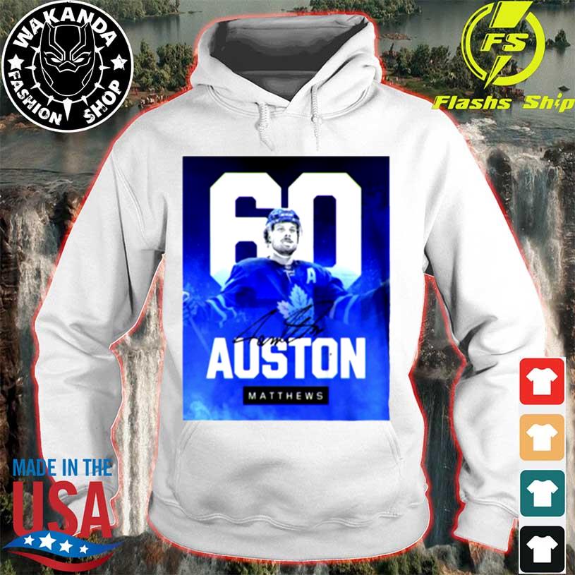 Congratulations Auston Matthews 60 Goals shirt, hoodie, sweater