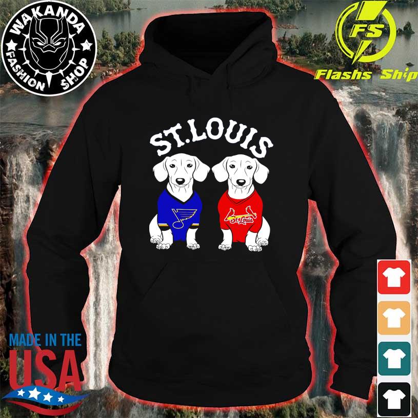 St Louis Cardinals And St Louis Blue Dachshund Dogs shirt, hoodie, sweater,  long sleeve and tank top