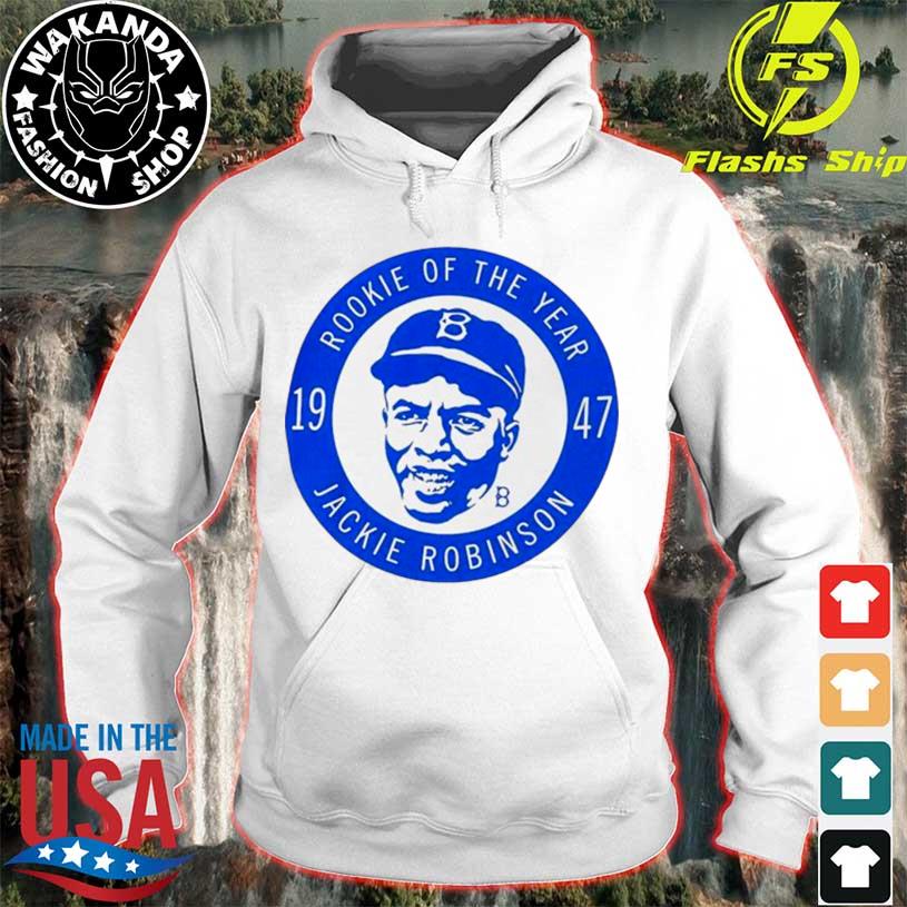 Rookie Of The Year Brooklyn Dodgers Jackie Robinson shirt, hoodie, sweater,  long sleeve and tank top