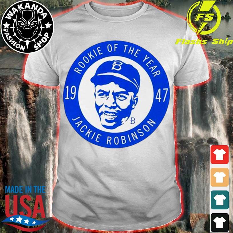 Rookie Of The Year Brooklyn Dodgers Jackie Robinson shirt, hoodie, sweater,  long sleeve and tank top