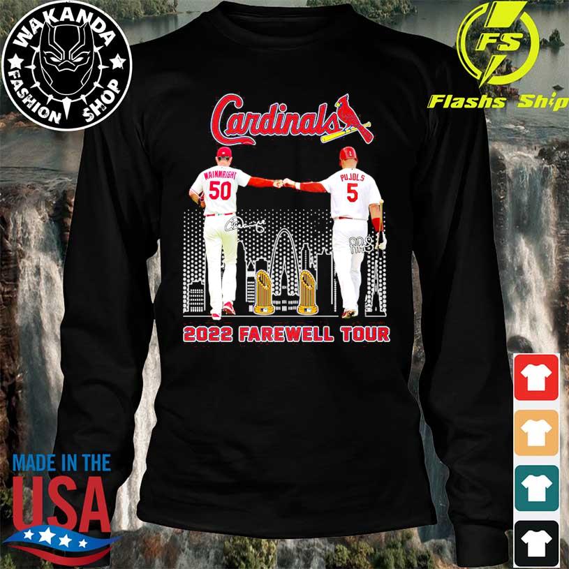 St Louis Cardinals 2022 Farewell Tour signatures shirt, hoodie, sweater,  long sleeve and tank top