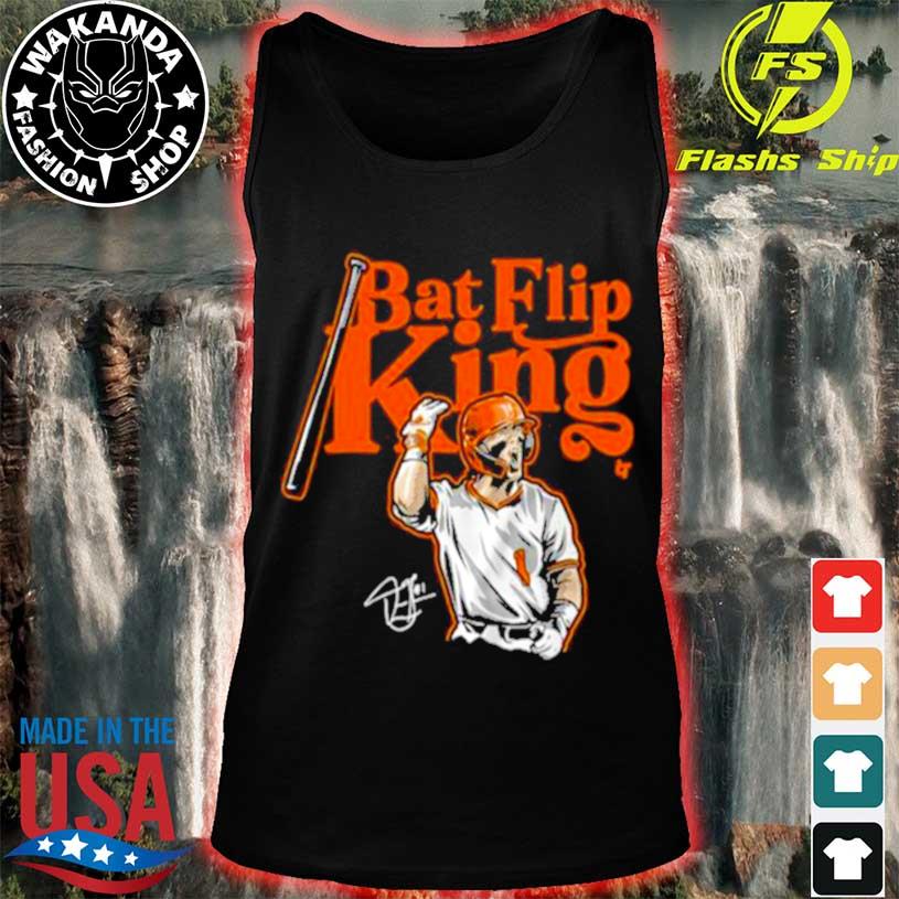 Drew Gilbert: Bat Flip King, Adult T-Shirt / Medium - NIL - Sports Fan Gear | breakingt