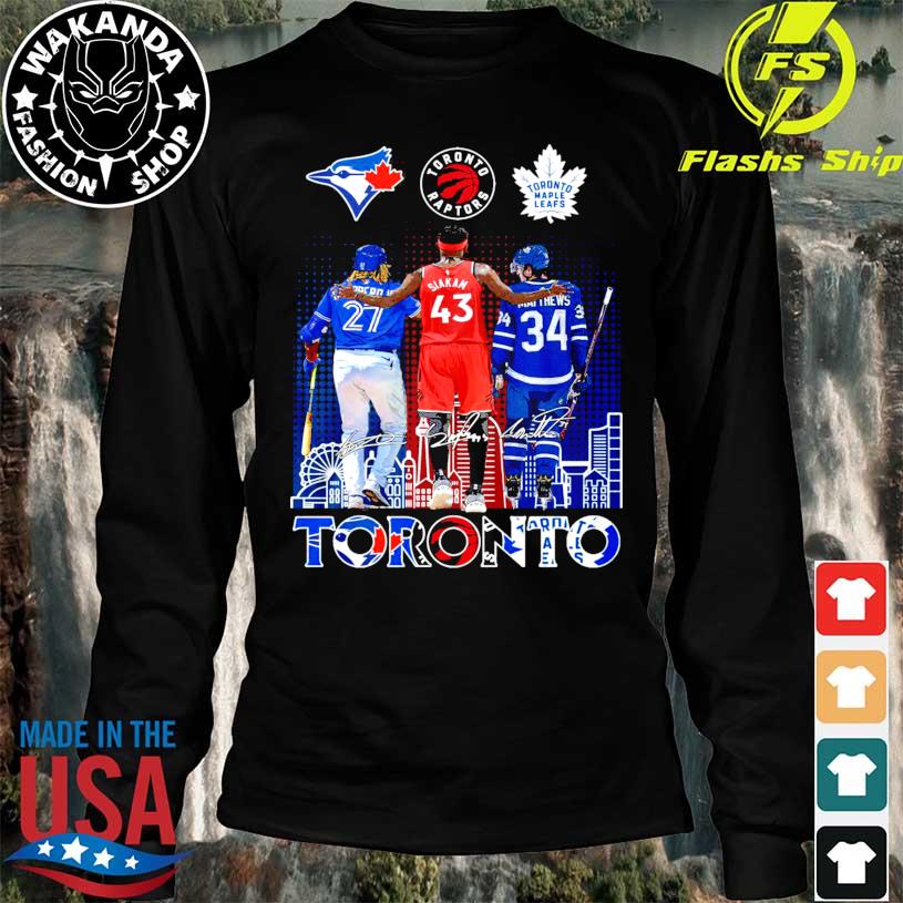 Blue Jays Maple Leafs Raptors Toronto t-shirt by To-Tee Clothing