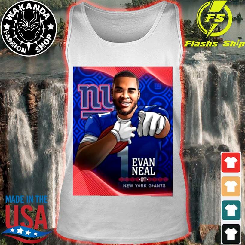 Congratulation Evan Neal New York Giants NFL Draft 2022 Classic T-Shirt -  Kaiteez