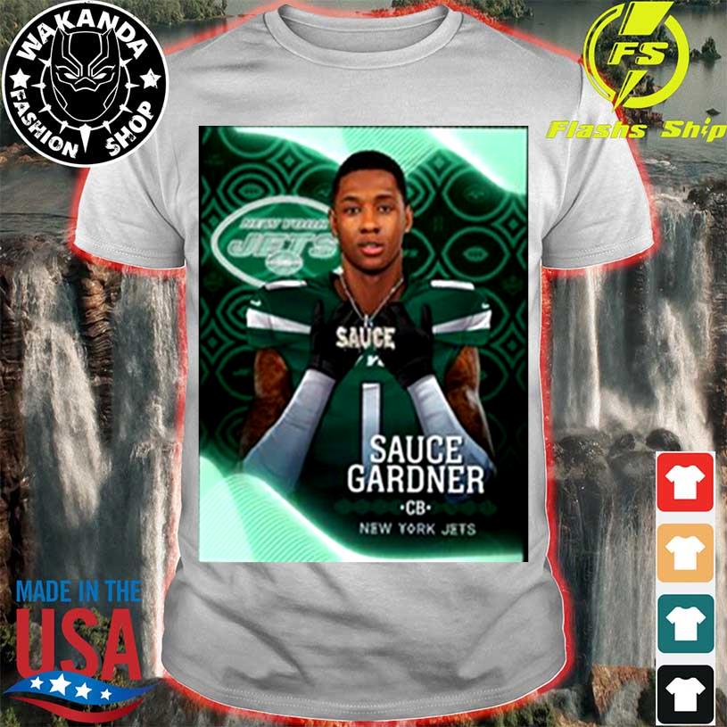 Congratulation Sauce Gardner CB New York Jets NFL Draft 2022 T-Shirt -  REVER LAVIE