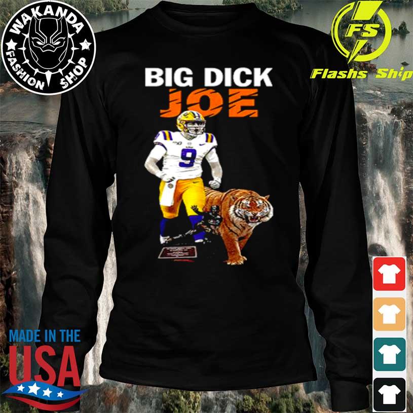 Joe Burrow Big Dick LSU Tigers King T-Shirt