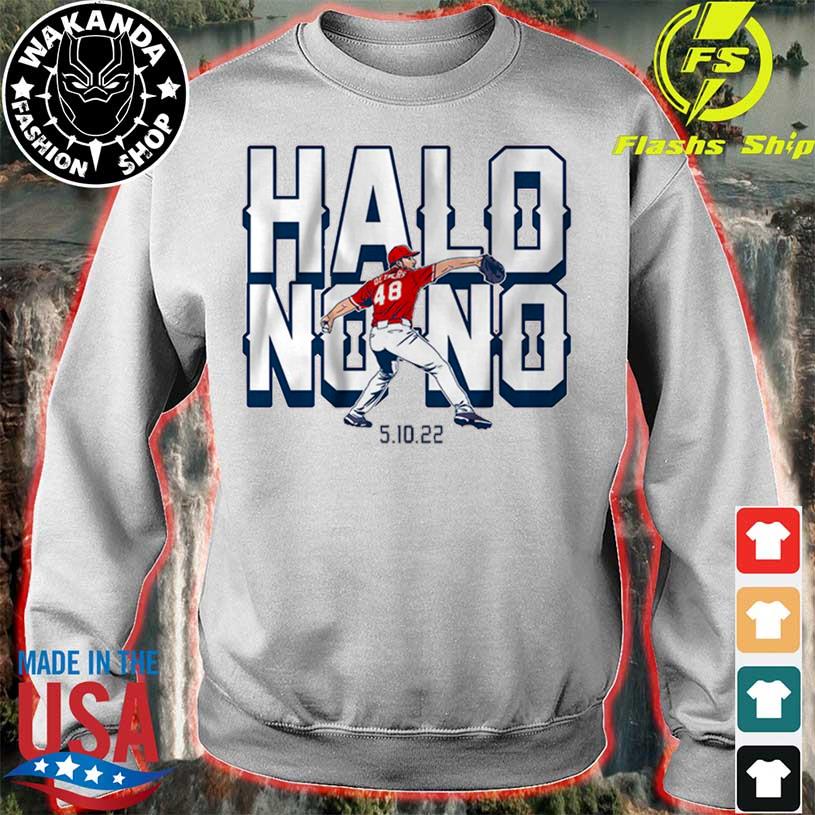 Reid Detmers: Halo No-No, Youth T-Shirt / Large - MLB - Sports Fan Gear | breakingt