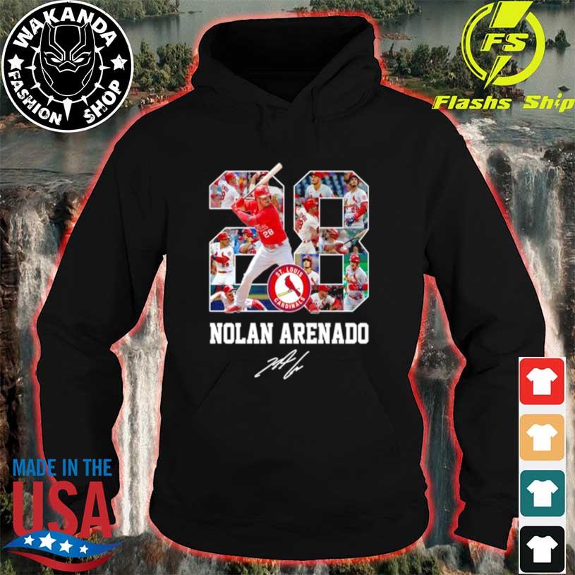 Nolan Arenado St. Louis Cardinals signature shirt, hoodie, sweater, long  sleeve and tank top