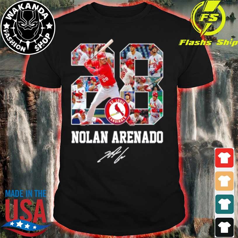 St Louis Cardinals Nolan Arenado Signature Series Shirt