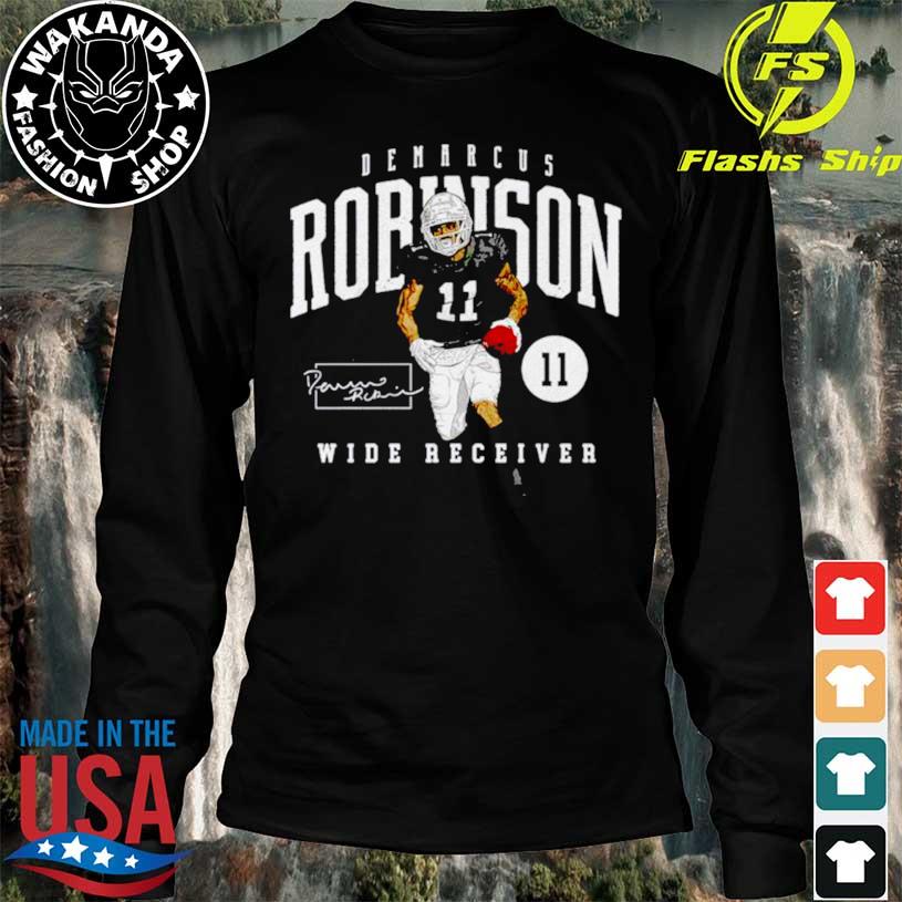 Demarcus Robinson Las Vegas Raiders Grid signature shirt, hoodie, sweater,  long sleeve and tank top