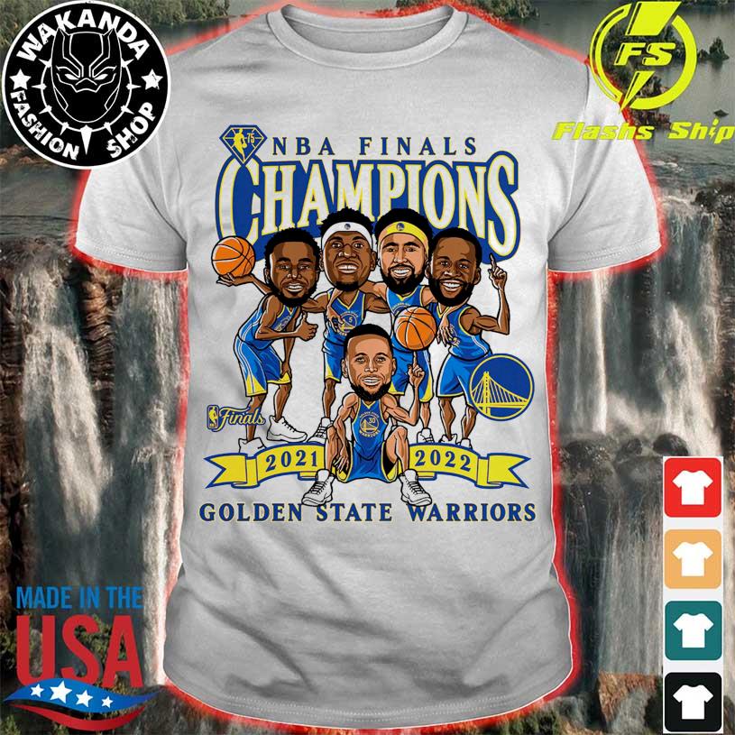 Original Golden State Warriors 2022 NBA Finals Champions Caricature shirt,  hoodie, sweater, long sleeve and tank top