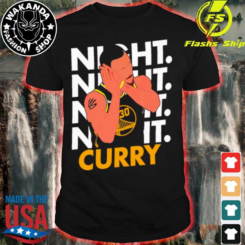 Steph Curry Night Night Curry MPV Finals Shirt - Teeholly