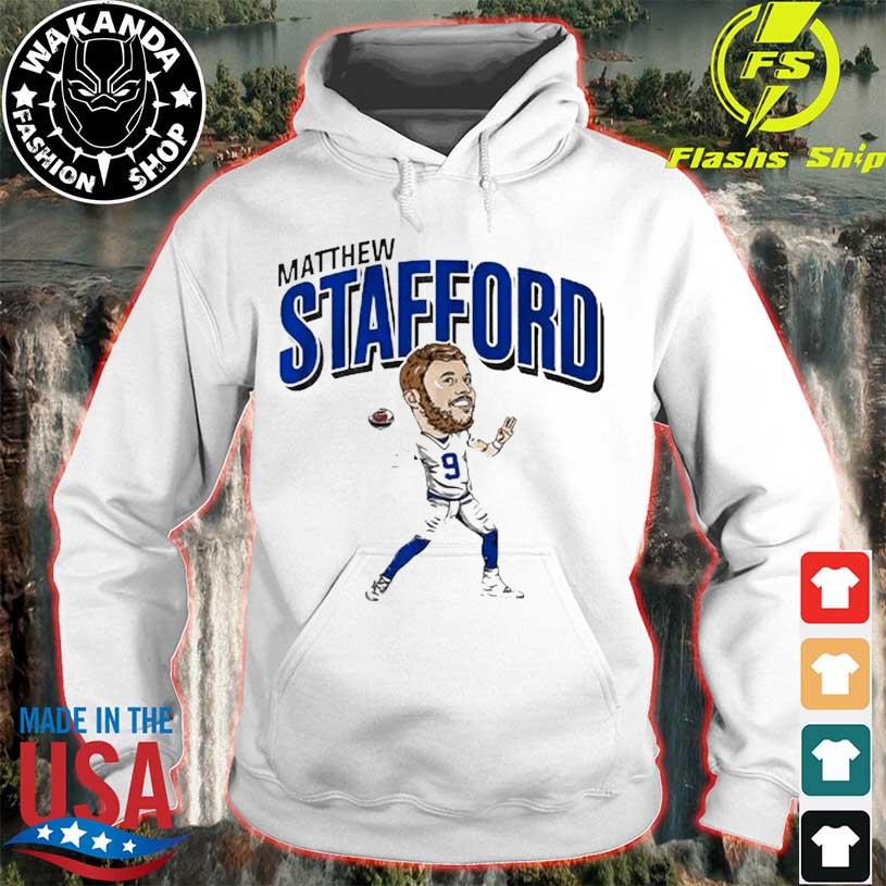 Prepare to throw the ball number 9 matthew stafford caricature art print  shirt, hoodie, longsleeve, sweater