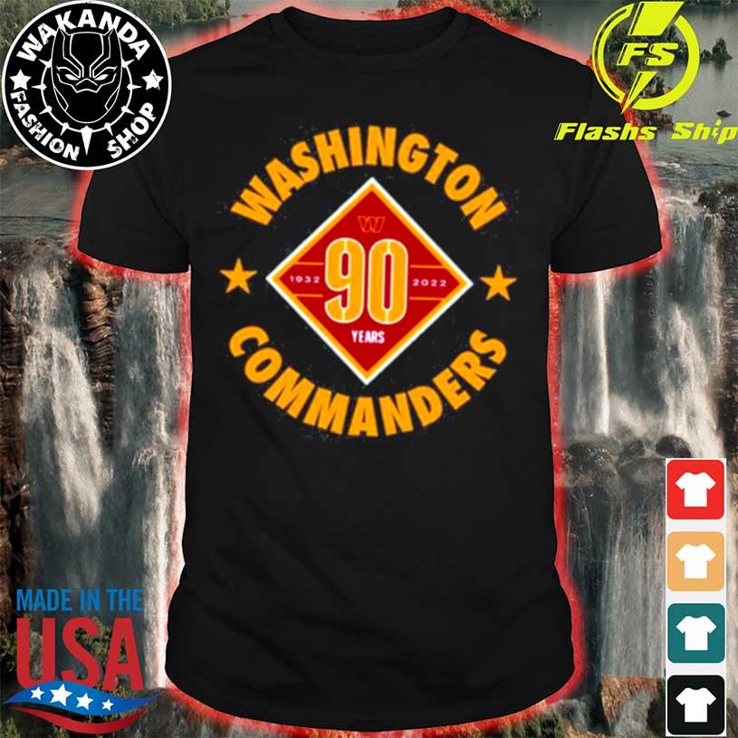 Washington Commanders 90th Anniversary T-Shirt, hoodie, sweater, long  sleeve and tank top