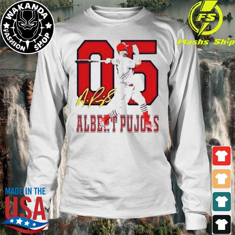 Albert Pujols 5 Baseball Signature 2022 Shirt, hoodie, sweater