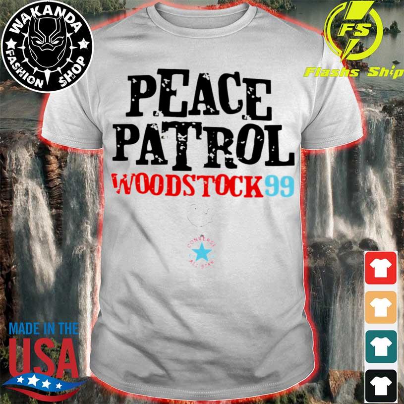 peace patrol woodstock 99 shirt