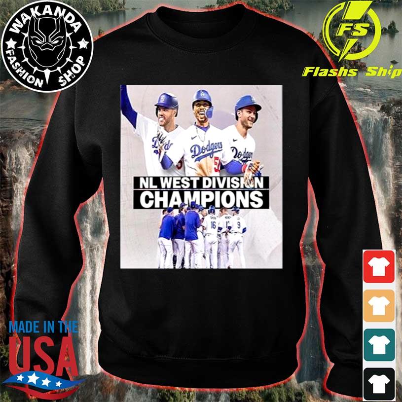 Los Angeles Dodgers 2021 NL West division champs shirt, hoodie, sweater and  v-neck t-shirt