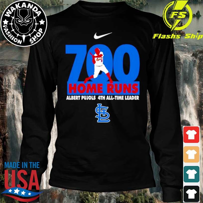 The City St Louis Albert Pujols 700 Home Runs Shirt, hoodie, sweater, long  sleeve and tank top